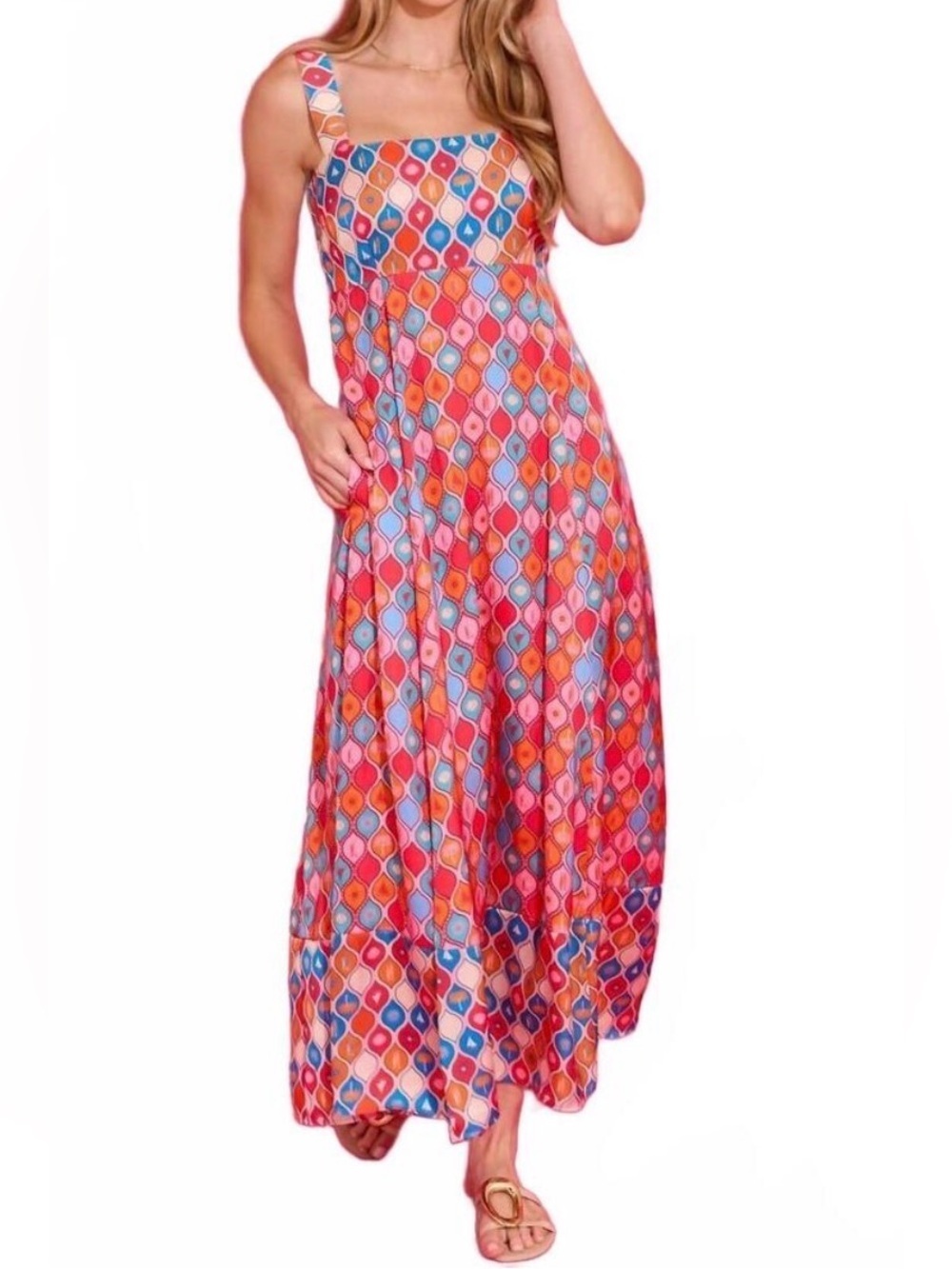 Alden Adair NWT Maria Dress Turquoise Surfboard Size XS